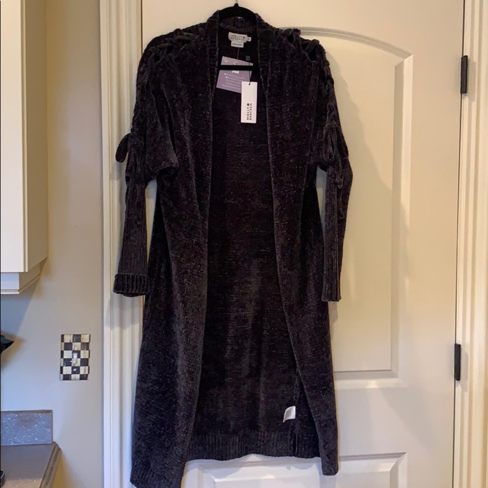 Cardigan... grey NWT